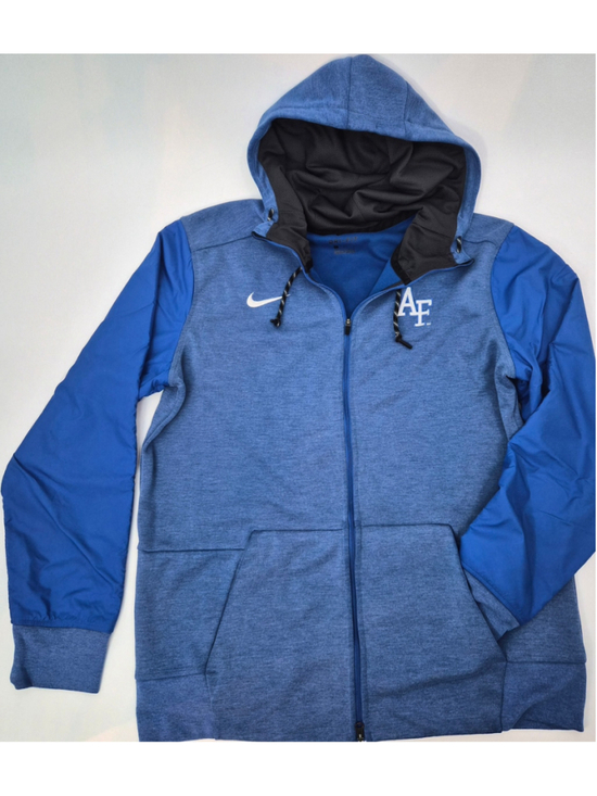 Nike Other - Nike Air Force Falcons Dri-FIT Full Zip Hoodie Jacket Blue Men's M NCAA USAFA AF